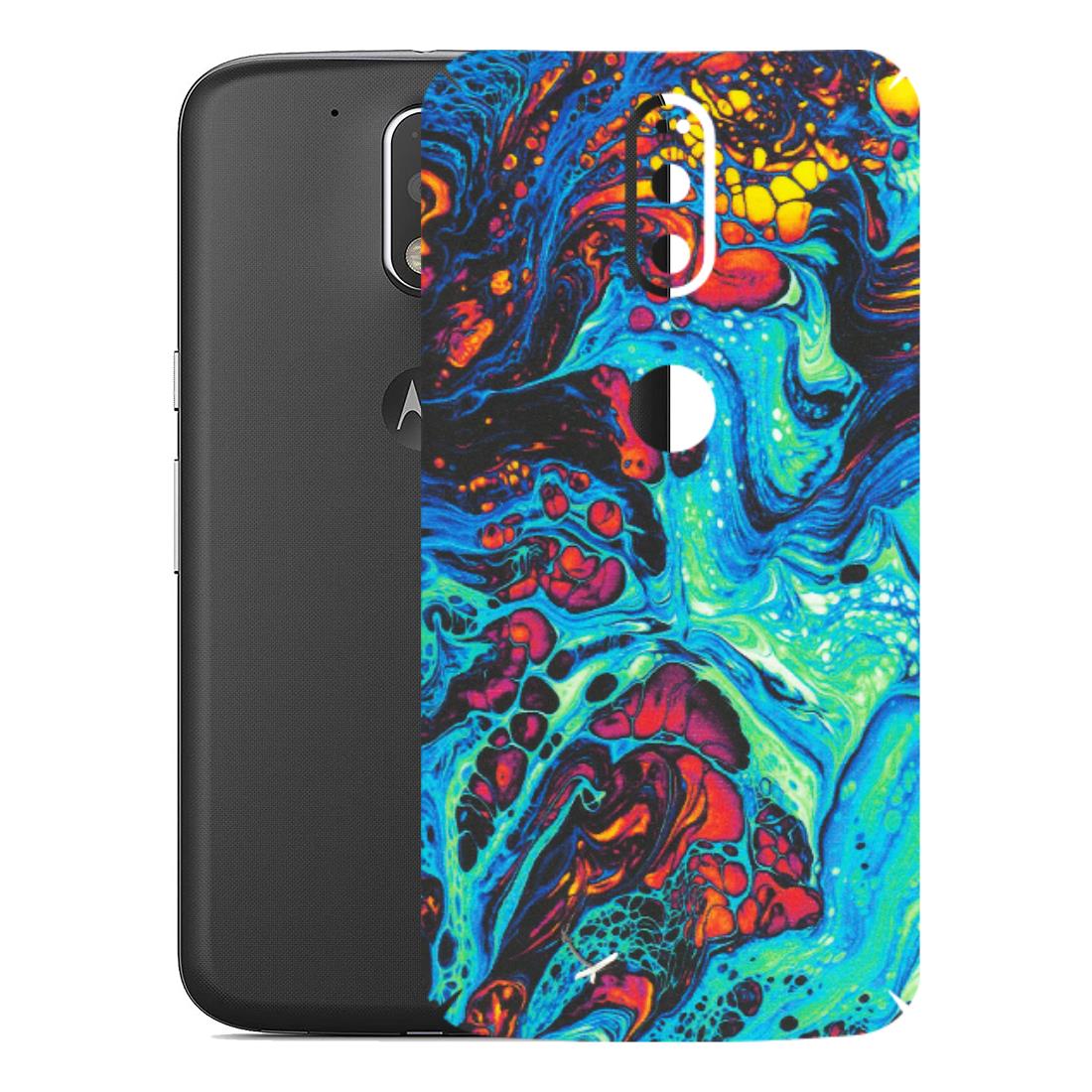 Motorola Phone Skins (All Models) - Majestic Galactic Marbel - Matte Finish (M-85) Motorola Moto G4 Plus