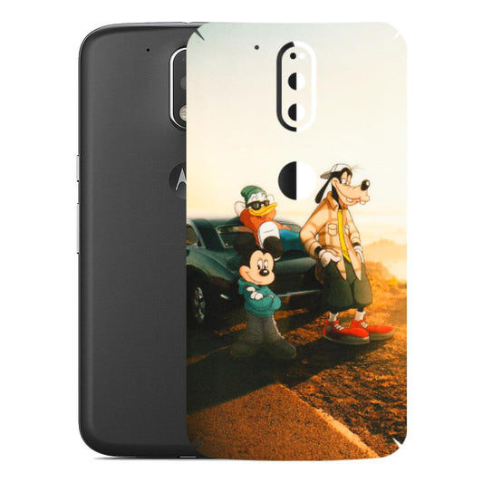 Motorola Phone Skins (All Models) - Hello Mr. Goofy - Transparent Finish (T-13) Motorola Moto G4 Plus