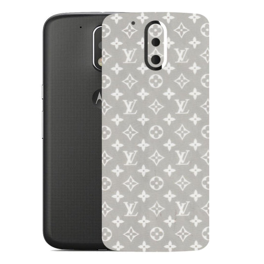 Motorola Phone Skins (All Models) - Luxury Brands Logo - Transparent Finish (T-07) Motorola Moto G4