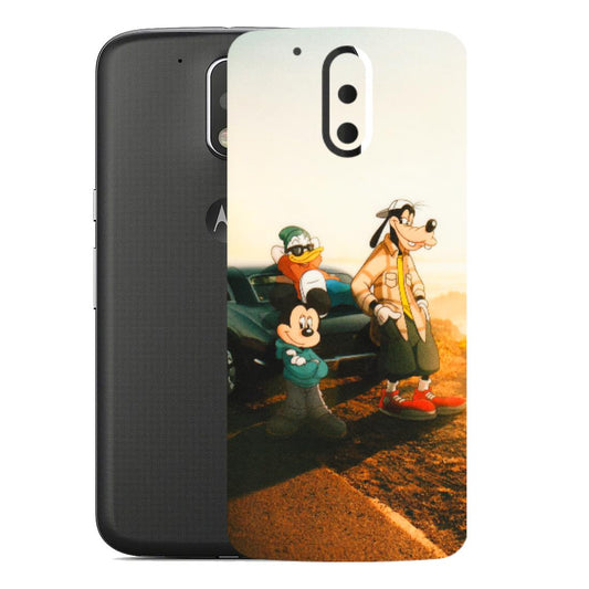 Motorola Phone Skins (All Models) - Hello Mr. Goofy - Transparent Finish (T-13) Motorola Moto G4