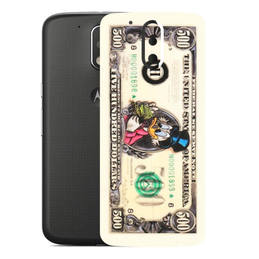 Motorola Phone Skins (All Models) - Five Hundred Dollar Duck - Transparent Finish (T-15) Motorola Moto G4