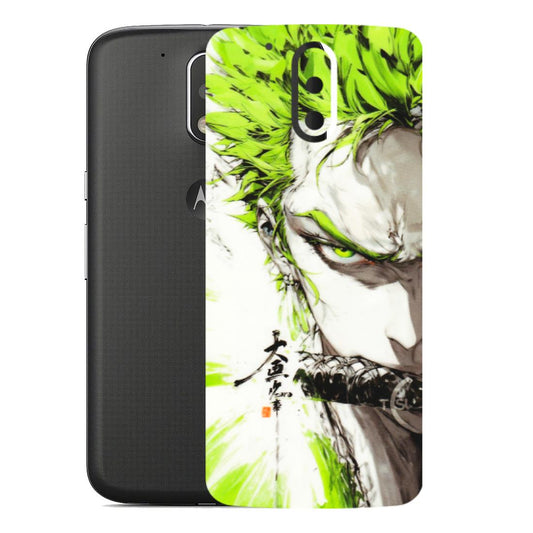 Motorola Phone Skins (All Models) - Roro Taku Anime - Transparent Finish (T-18) Motorola Moto G4