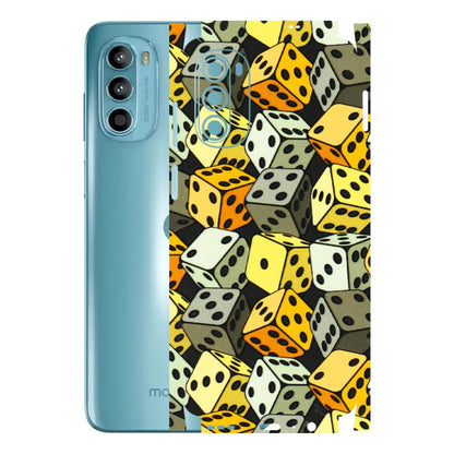 Motorola Phone Skins (All Models) - Dices Of Life - 3D Embossed Finish (L-04) Motorola Moto G52