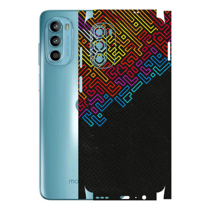 Motorola Phone Skins (All Models) - Dotme Pattern Art - 3D Embossed Finish (L-121) Motorola Moto G52