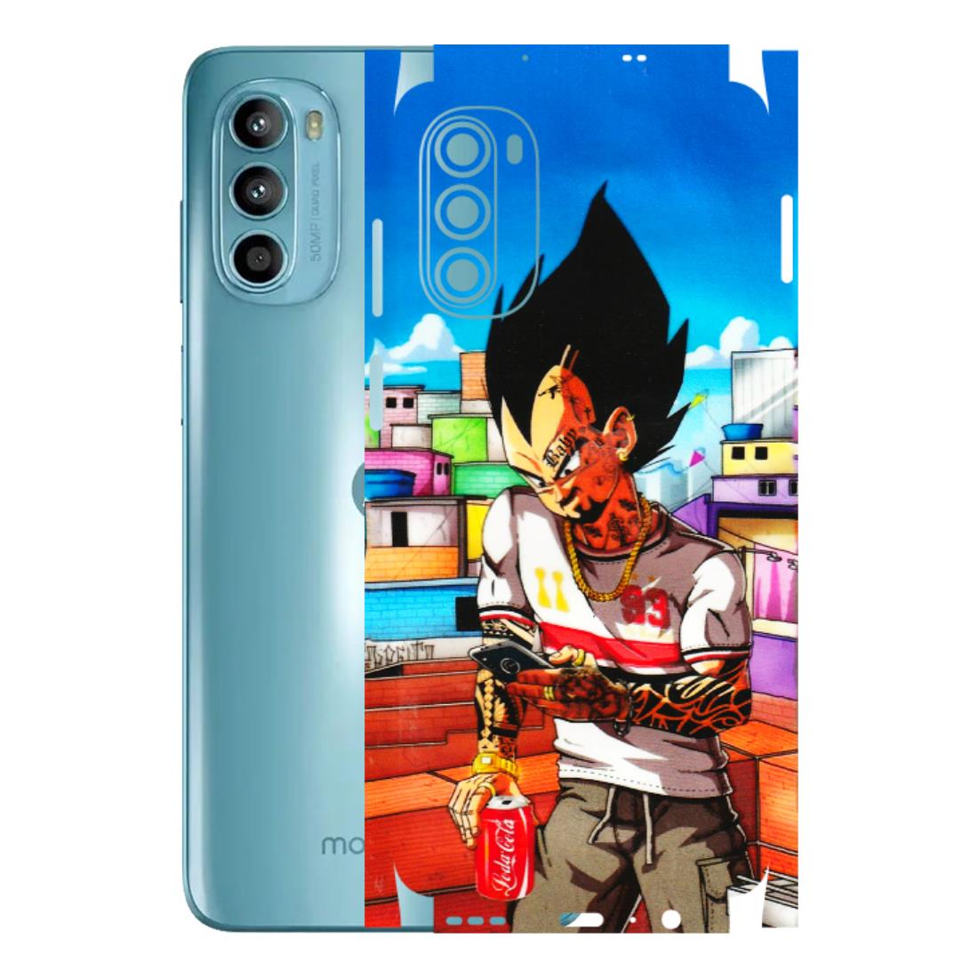 Motorola Phone Skins (All Models) - Vegeta - 3D Embossed Finish (L-136) Motorola Moto G52