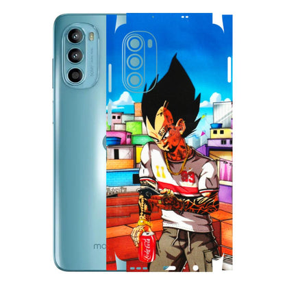 Motorola Phone Skins (All Models) - Vegeta - 3D Embossed Finish (L-136) Motorola Moto G52
