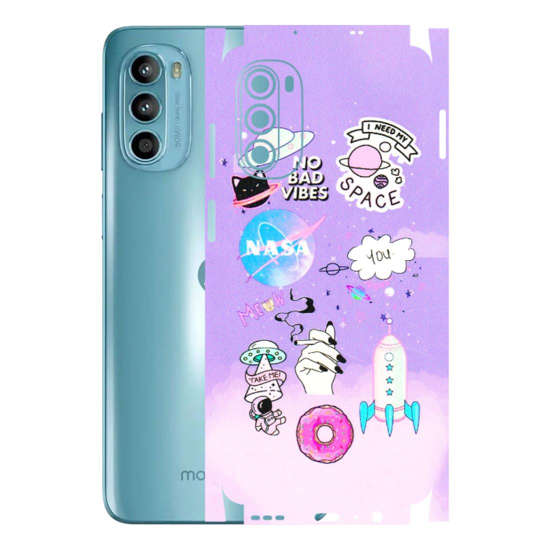 Motorola Phone Skins (All Models) - I Need My Nasa Skin - 3D Embossed Finish (L-149) Motorola Moto G52