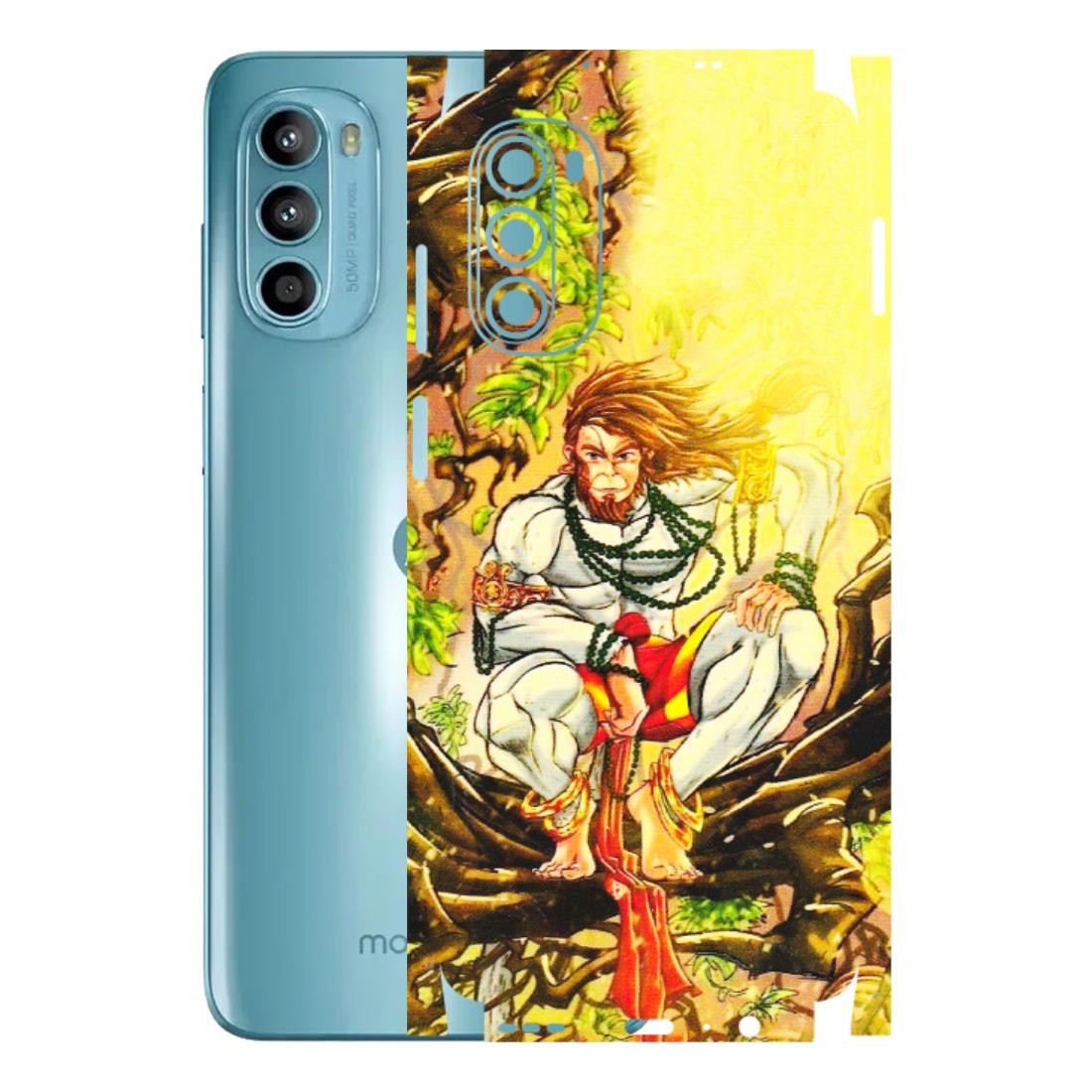 Motorola Phone Skins (All Models) - Lord Hanuman - 3D Embossed Finish (L-152) Motorola Moto G52