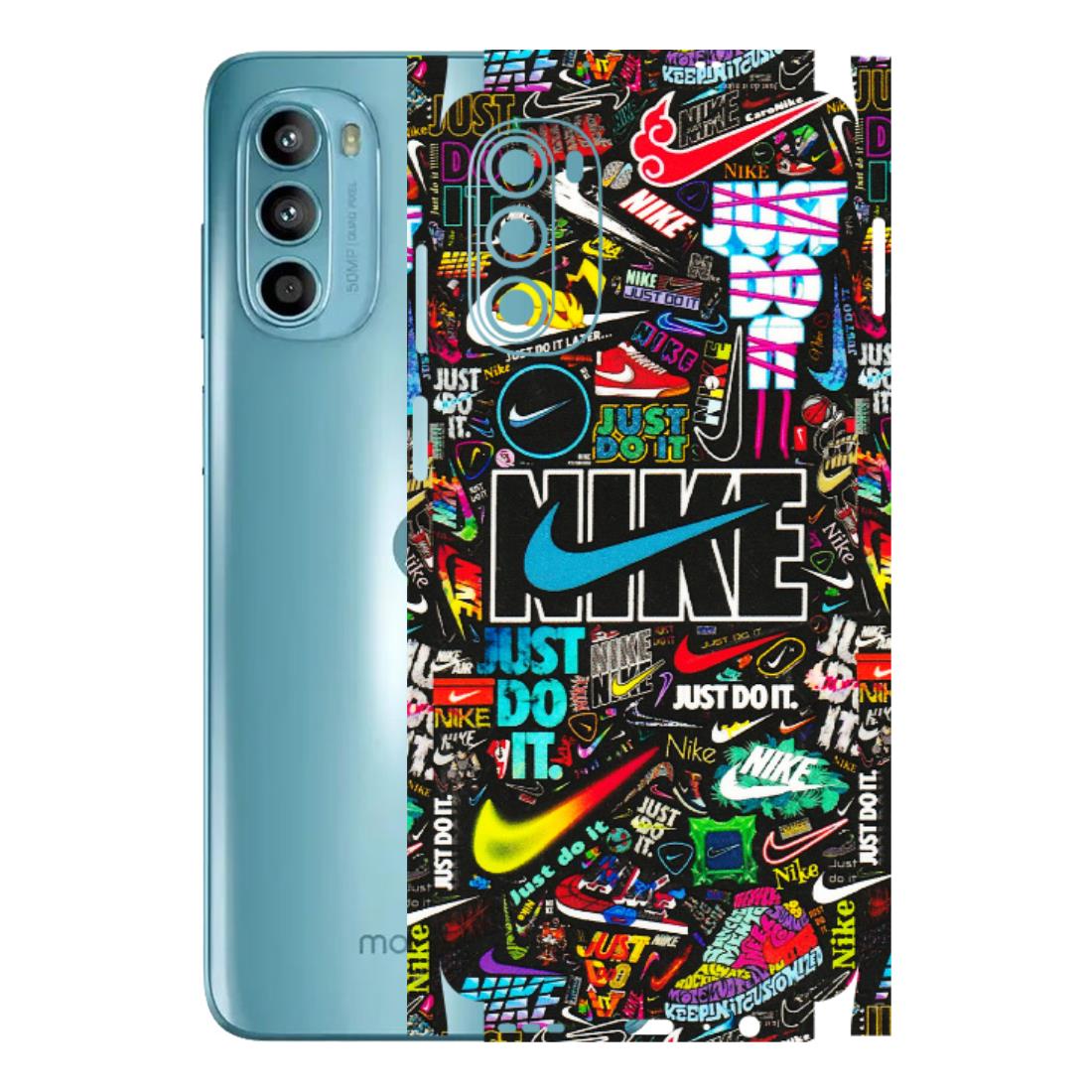 Motorola Phone Skins (All Models) - Just Do It Doodles - 3D Embossed Finish (L-166) Motorola Moto G52