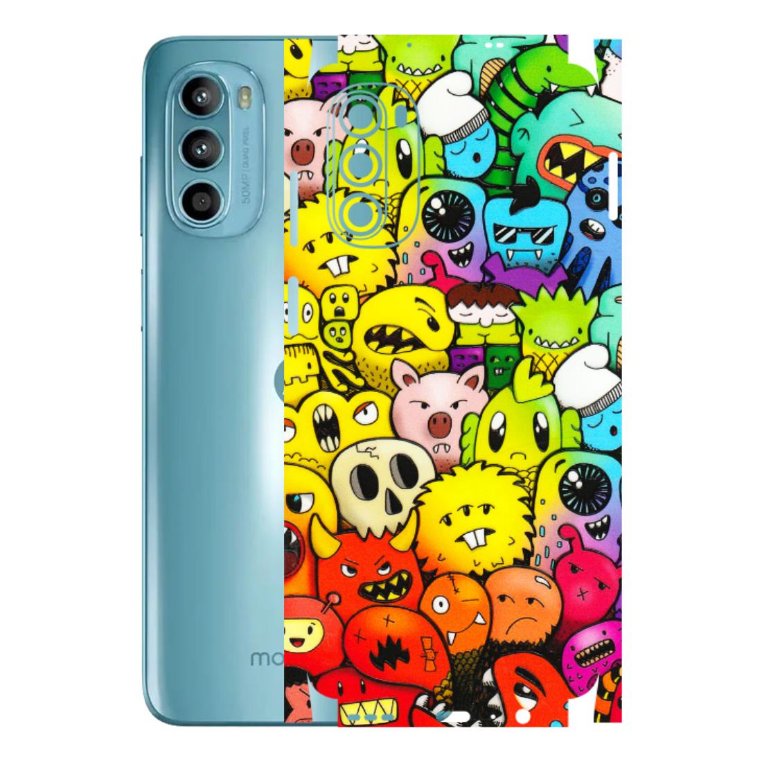 Motorola Phone Skins (All Models) - Angry Funkies - 3D Embossed Finish (L-169) Motorola Moto G52