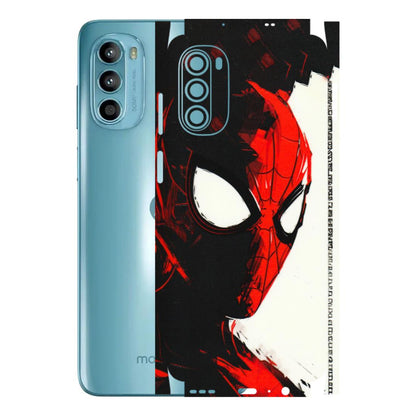 Motorola Phone Skins (All Models) - Spiderman Killer Face - 3D Embossed Finish (L-17) Motorola Moto G52