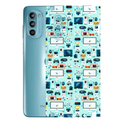 Motorola Phone Skins (All Models) - Gadgets Doodle - 3D Embossed Finish (L-184) Motorola Moto G52