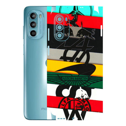 Motorola Phone Skins (All Models) - Multi Designer Brands - 3D Embossed Finish (L-187) Motorola Moto G52