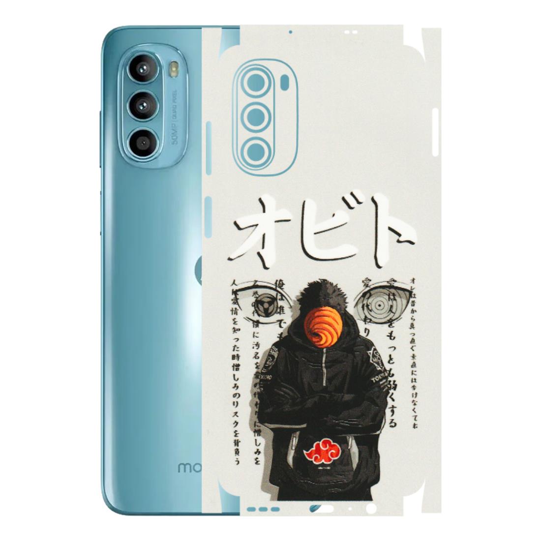 Motorola Phone Skins (All Models) - Obito Anime Eye - 3D Embossed Finish (L-19) Motorola Moto G52