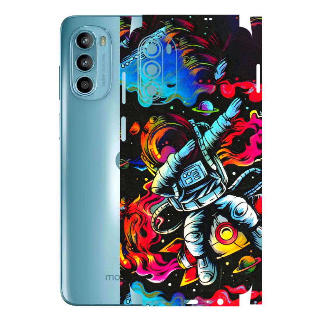 Motorola Phone Skins (All Models) - Astronaut Dope - 3D Embossed Finish (L-191) Motorola Moto G52