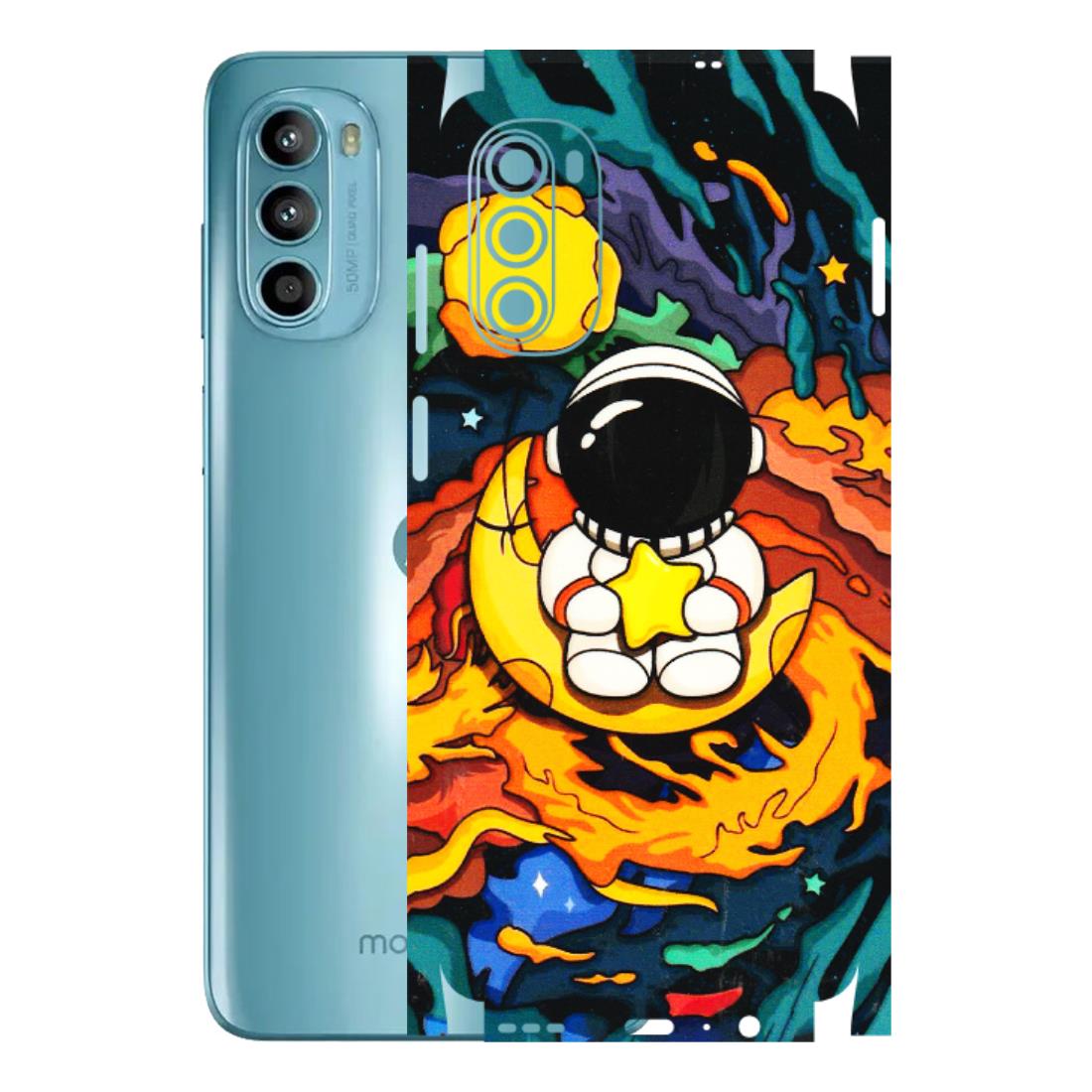 Motorola Phone Skins (All Models) - Baby Astronaut - 3D Embossed Finish (L-197) Motorola Moto G52