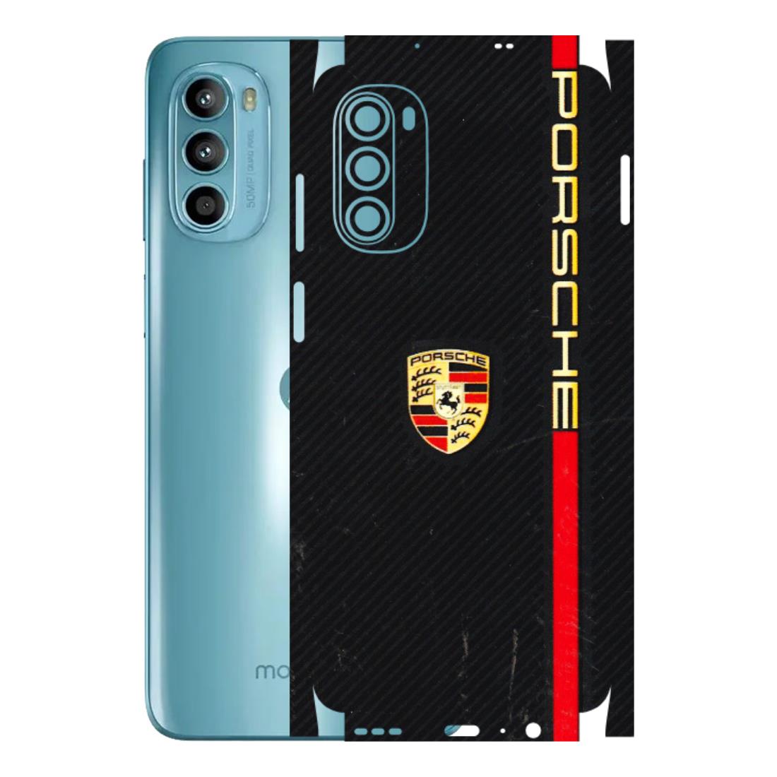 Motorola Phone Skins (All Models) - Premium Porsche - 3D Embossed Finish (L-225) Motorola Moto G52