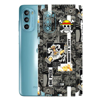Motorola Phone Skins (All Models) - Cuffy Anime MonkeyCamic - 3D Embossed Finish (L-242) Motorola Moto G52