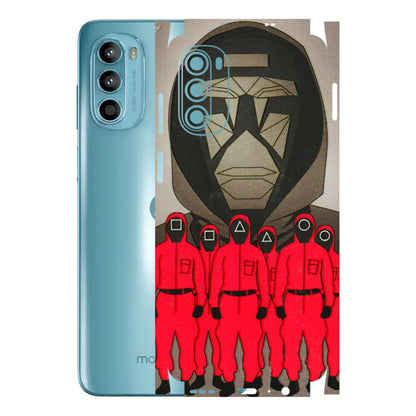 Motorola Phone Skins (All Models) - Squid Game Hero - 3D Embossed Finish (L-245) Motorola Moto G52