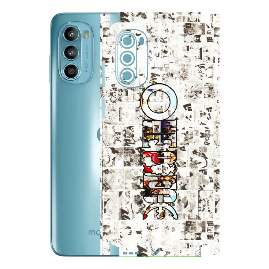 Motorola Phone Skins (All Models) - One Piece Manga - 3D Embossed Finish (L-26) Motorola Moto G52