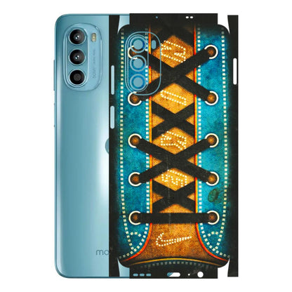 Motorola Phone Skins (All Models) - Sneakers Lover Nike - 3D Embossed Finish (L-262) Motorola Moto G52