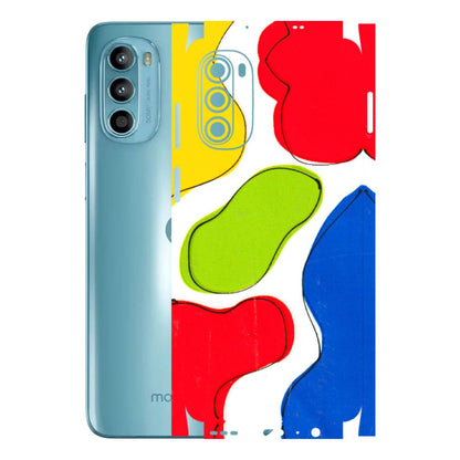 Motorola Phone Skins (All Models) - RGB Colour Paint - 3D Embossed Finish (L-284) Motorola Moto G52
