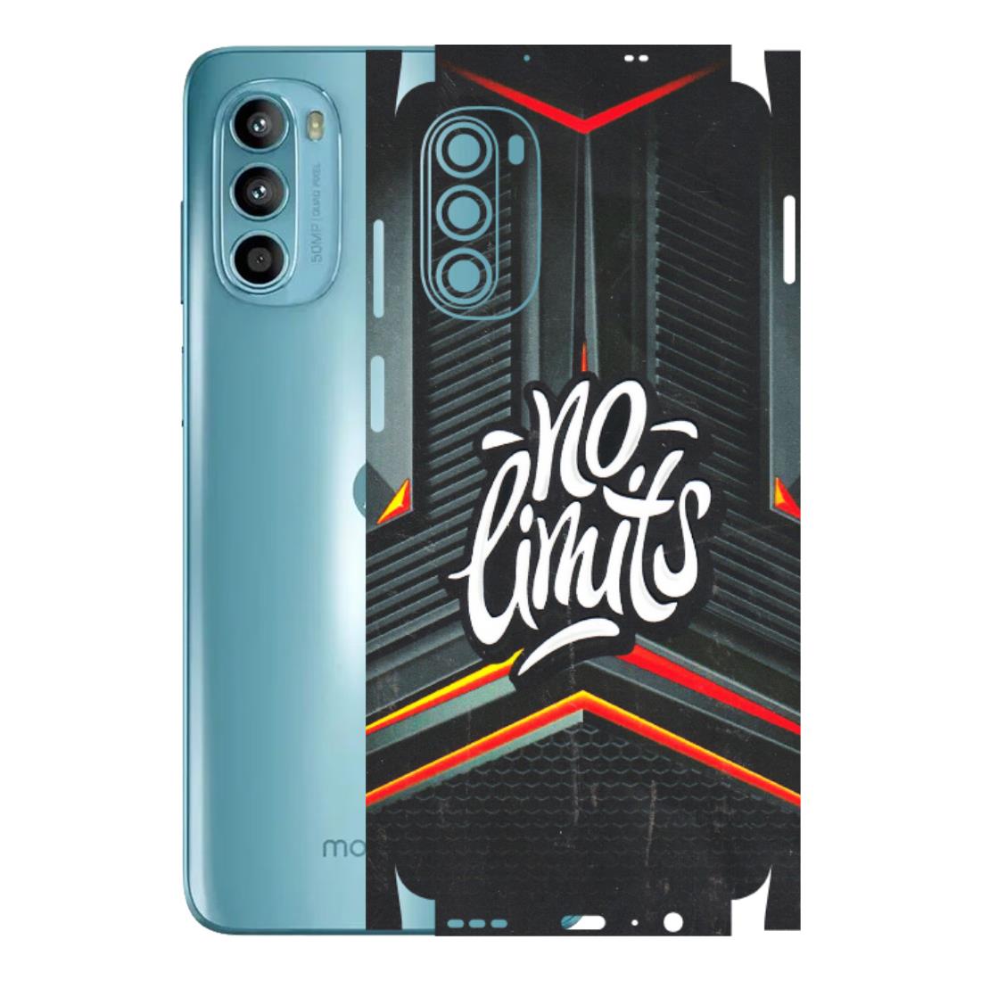 Motorola Phone Skins (All Models) - No Limits - 3D Embossed Finish (L-286) Motorola Moto G52