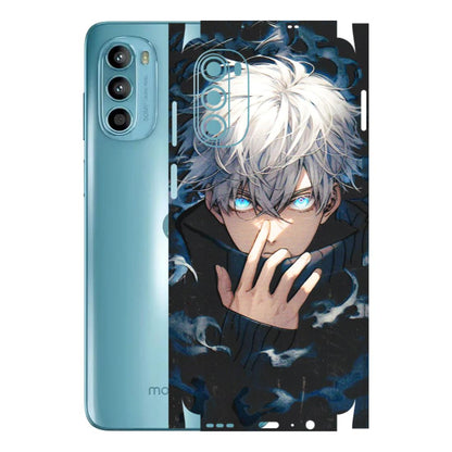 Motorola Phone Skins (All Models) - New Jujutsu Kaisen Anime - 3D Embossed Finish (L-313) Motorola Moto G52