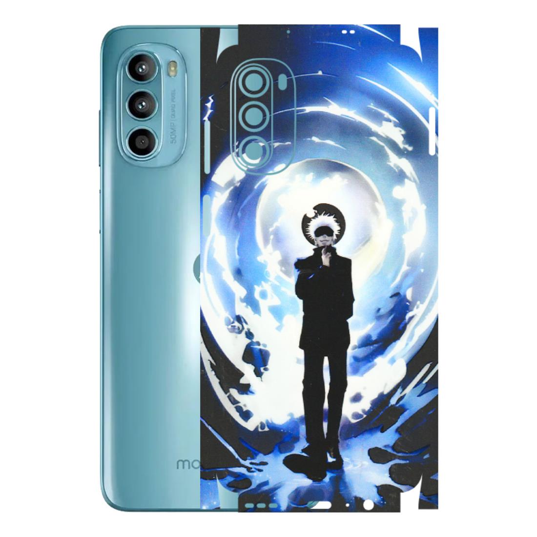 Motorola Phone Skins (All Models) - Jujustu Kaisen Anime Manga - 3D Embossed Finish (L-317) Motorola Moto G52