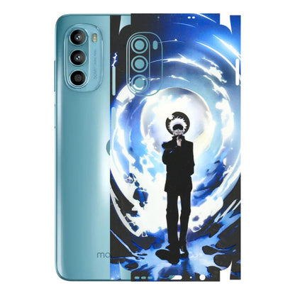 Motorola Phone Skins (All Models) - Jujustu Kaisen Anime Manga - 3D Embossed Finish (L-317) Motorola Moto G52
