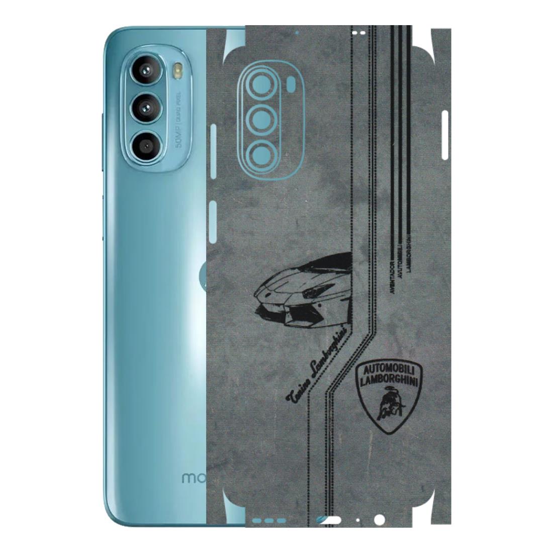 Motorola Phone Skins (All Models) - New Lamborgini Aventador - 3D Embossed Finish (L-321) Motorola Moto G52