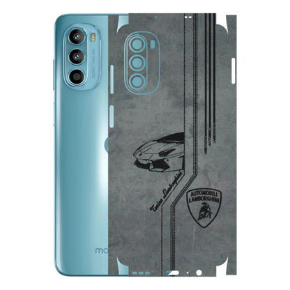 Motorola Phone Skins (All Models) - New Lamborgini Aventador - 3D Embossed Finish (L-321) Motorola Moto G52