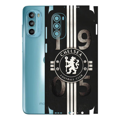 Motorola Phone Skins (All Models) - Chelsea Fan Club - 3D Embossed Finish (L-36) Motorola Moto G52