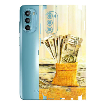 Motorola Phone Skins (All Models) - Show Me The Money - 3D Embossed Finish (L-52) Motorola Moto G52