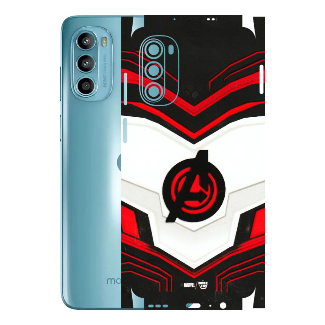 Motorola Phone Skins (All Models) - Avengers Logo - 3D Embossed Finish (L-55) Motorola Moto G52