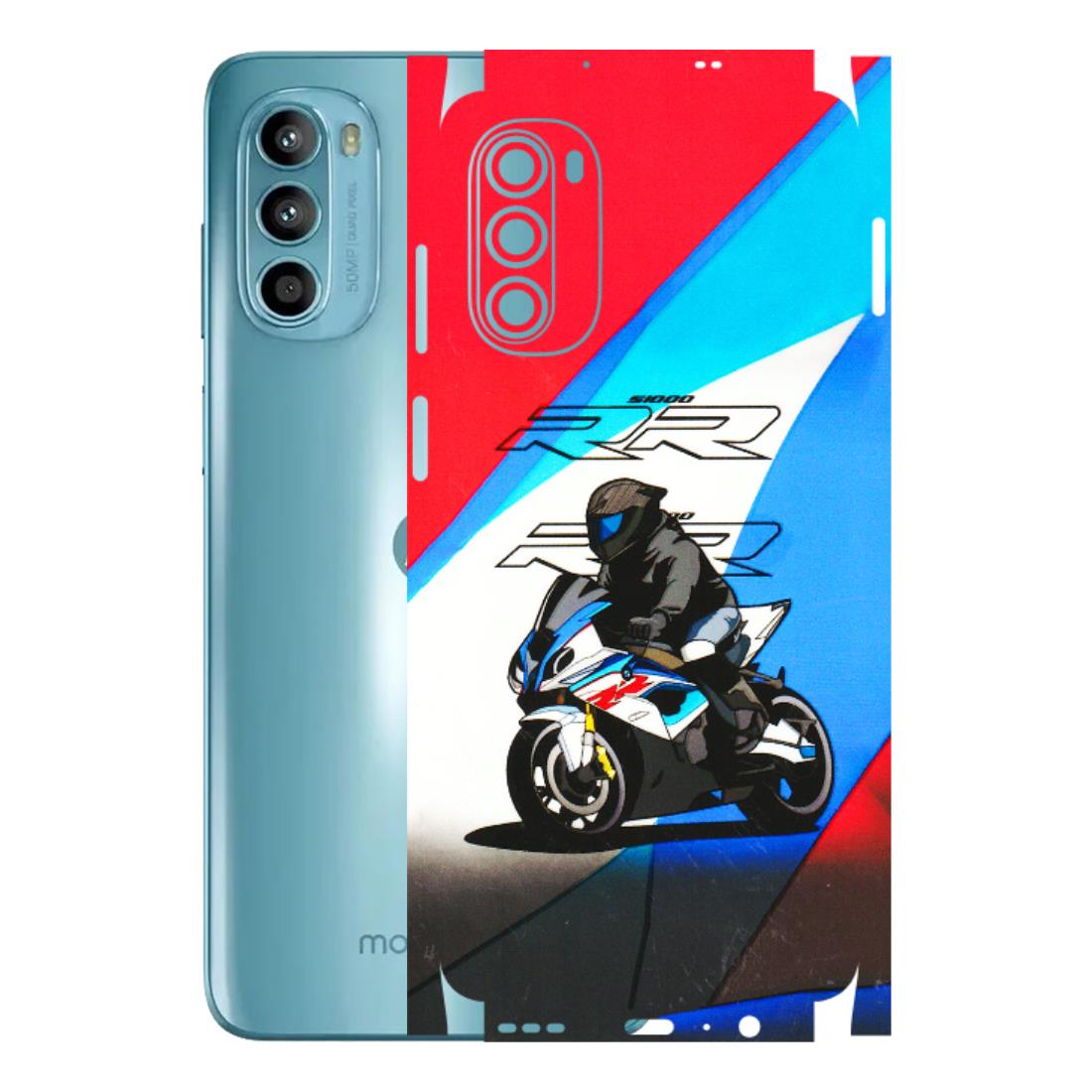 Motorola Phone Skins (All Models) - Bikers Love - 3D Embossed Finish (L-58) Motorola Moto G52
