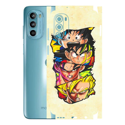 Motorola Phone Skins (All Models) - Angry Multi Anime - Matte Finish (M-113) Motorola Moto G52