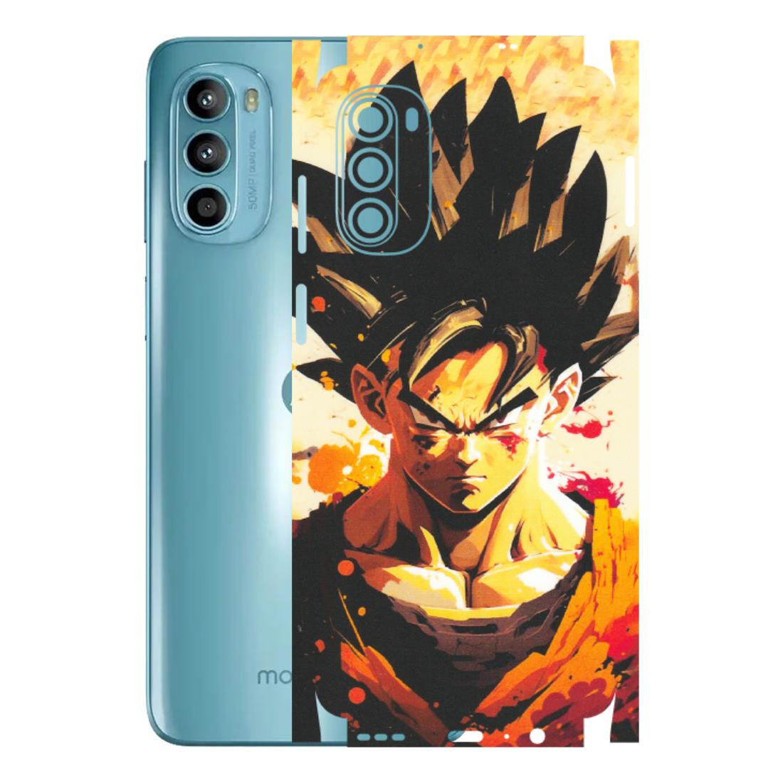 Motorola Phone Skins (All Models) - Angry Goku - Matte Finish (M-12) Motorola Moto G52