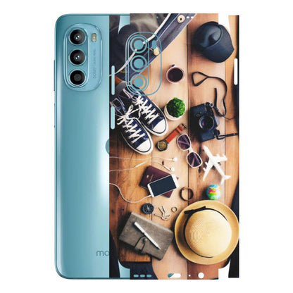 Motorola Phone Skins (All Models) - Travel Wanderlust - Matte Finish (M-133) Motorola Moto G52