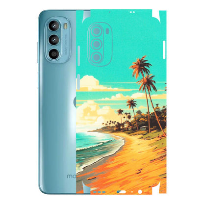 Motorola Phone Skins (All Models) - Miami Beach - Matte Finish (M-136) Motorola Moto G52