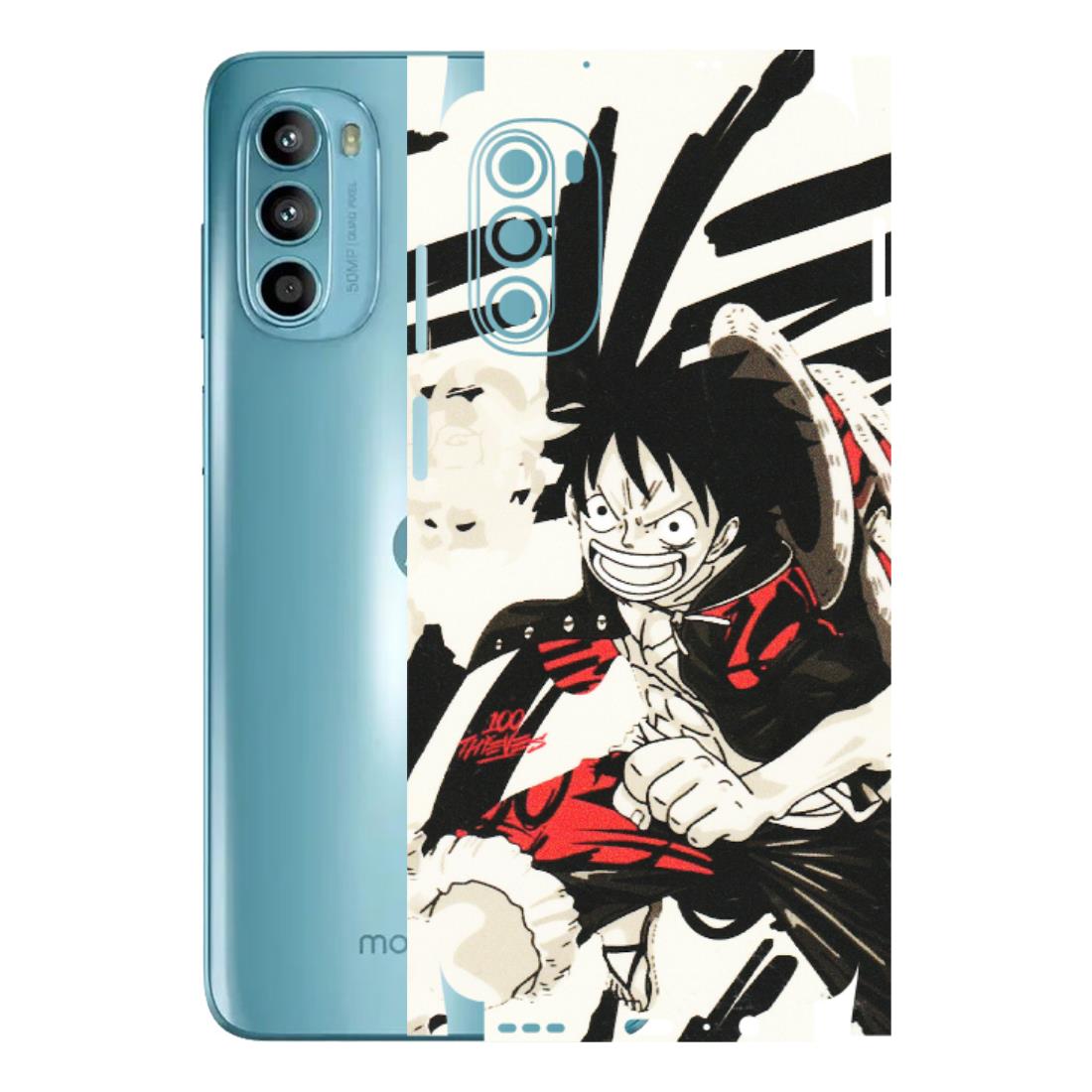 Motorola Phone Skins (All Models) - Monkey D.Luffy Manga Anime - Matte Finish (M-145) Motorola Moto G52