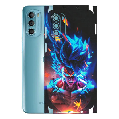 Motorola Phone Skins (All Models) - Angry Goku Dragon Ball Anime - Matte Finish (M-150) Motorola Moto G52