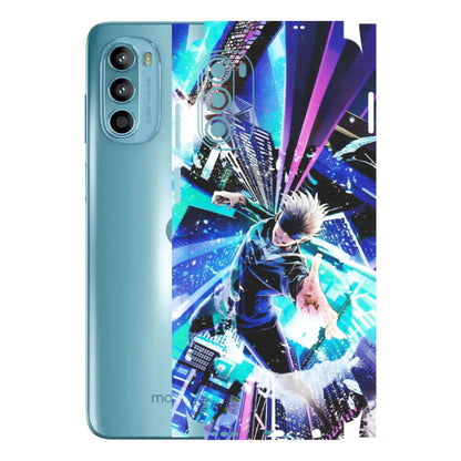 Motorola Phone Skins (All Models) - Manga Action Jujustu Kaisen Anime - Matte Finish (M-155) Motorola Moto G52
