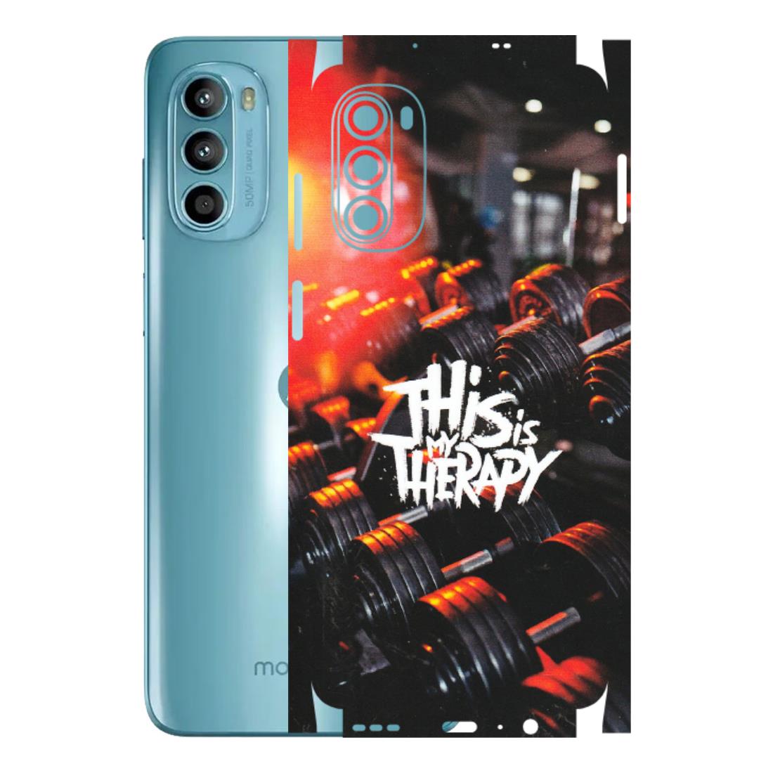 Motorola Phone Skins (All Models) - GYM Lover Therapy - Matte Finish (M-160) Motorola Moto G52