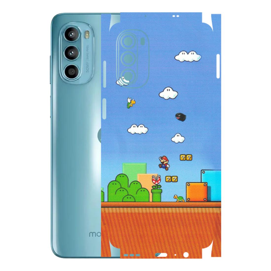 Motorola Phone Skins (All Models) - Mario Game Scene - Matte Finish (M-24) Motorola Moto G52