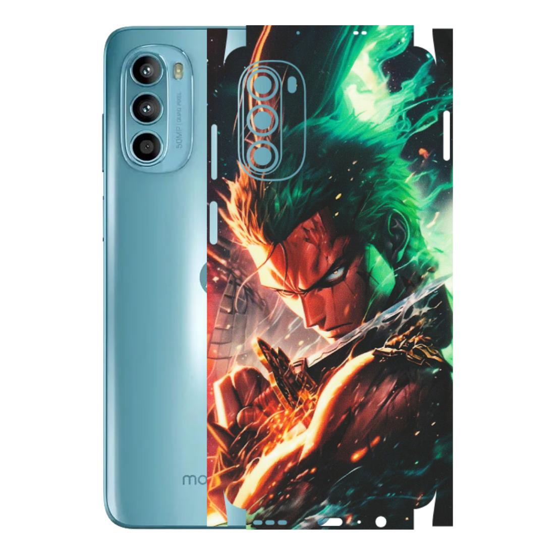 Motorola Phone Skins (All Models) - Anime Gojo Sword - Matte Finish (M-32) Motorola Moto G52