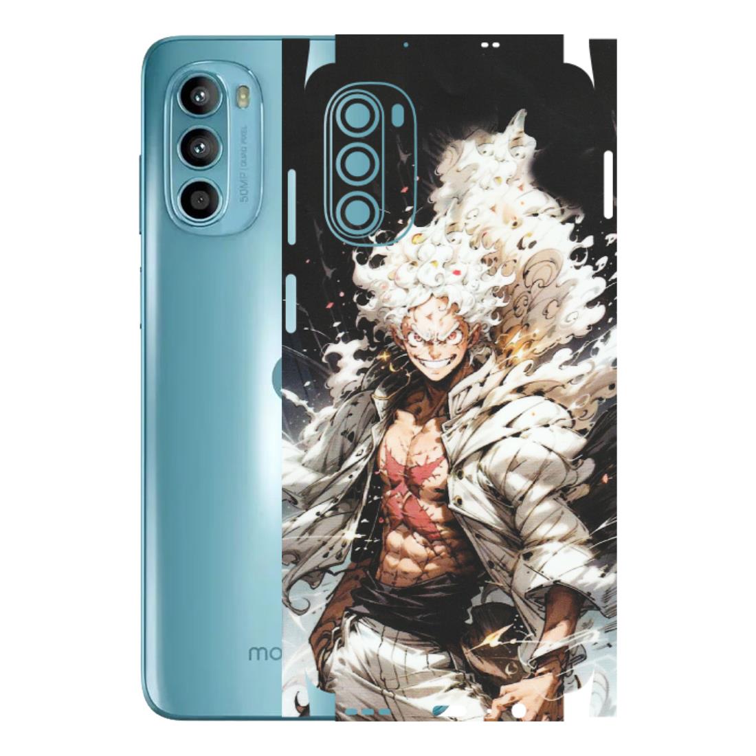 Motorola Phone Skins (All Models) - Anime Angry Classy Character - Matte Finish (M-34) Motorola Moto G52