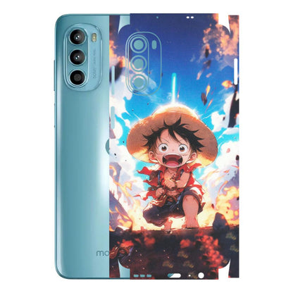 Motorola Phone Skins (All Models) - Toon One Piece Cute Character - Matte Finish (M-35) Motorola Moto G52