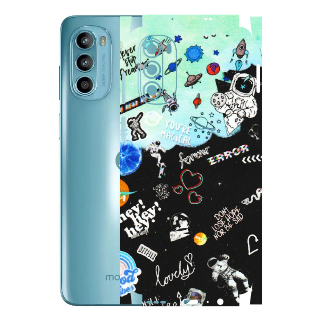 Motorola Phone Skins (All Models) - Living In A Space Dream - Matte Finish (M-46) Motorola Moto G52
