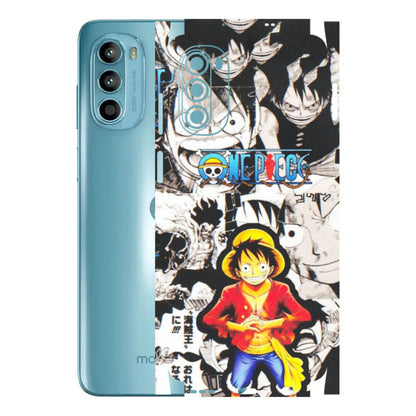 Motorola Phone Skins (All Models) - One Piece B&W - Matte Finish (M-63) Motorola Moto G52